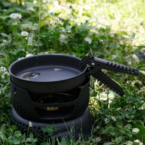 Outdoor Camping Pot Lifter Heatproof Portable Anti-Heat Aluminum Alloy Clamp-On Gripper For Picnic Cooking Kitchen Accessories