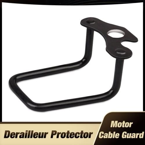 Mountain Bike Rear Derailleur Protector and Motor Cable Protector