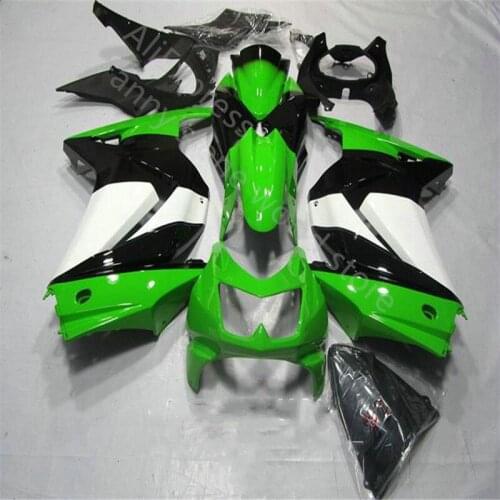 ZX 250R 2008-2014 Fairing kit for Kawasaki Ninja ZX250R 08 09-14 ZX250R 2010-2011-2012-2013-2014 green white black Fairing