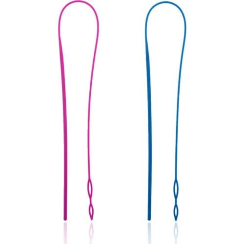 1 Piece Colorful 58 Cm Long Elastic DIY Handmade Plastic Belt Threader Belt Threader Sewing Supplies Accessories