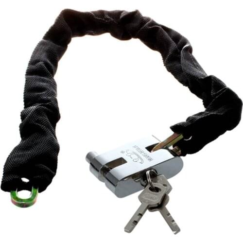 132cm Reinforced Metal Heavy Motorbike Motorcycle Bicycle Chain Lock