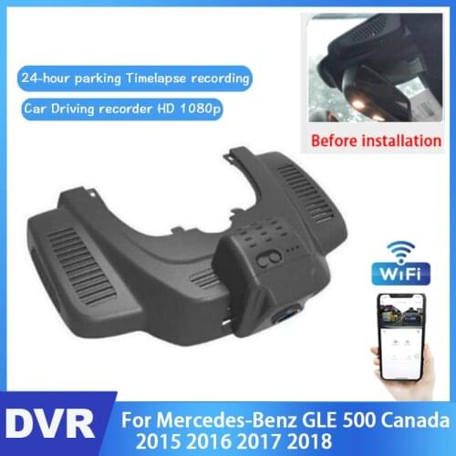 For Mercedes-Benz GLE 500 Canada 2015 2016 2017 2018 Car DVR Wifi Video Recorder Dash Cam Camera high quality Night vision hd