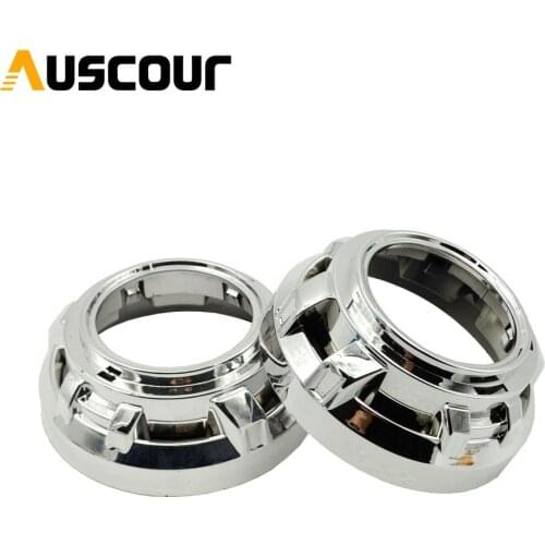 2pcs 3.0 inch H4 Easy Install Koito Q5 Bi-xenon hid projector lens shrouds for Mask LHD RHD hid headlight car styling