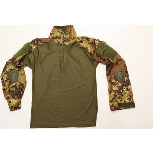 Combat shirt vegetata elbow pads soft air Military army tactical vest airsoft