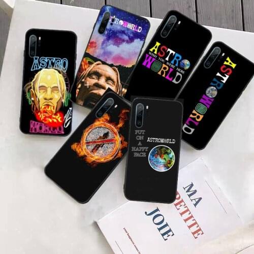 Travis Scott Phone Cases Astroworld Sicko Phone Case Funda For Huawei P9 P10 P20 P30 Lite 2016 2017 2019 plus pro P smart