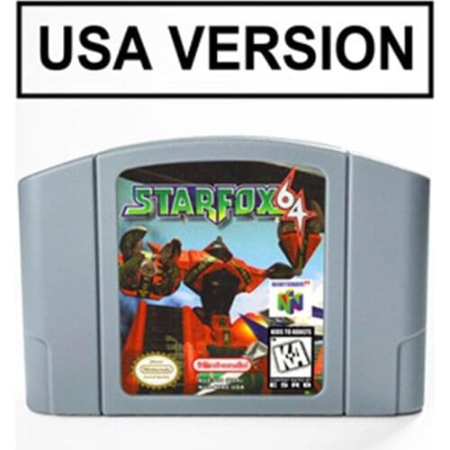 Star Fox 64 For 64 Bit Game Cartridge USA Version NTSC Format