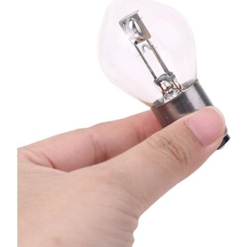 Motorcycle 12V 25W 10A B35 BA20D Headlight Bulb For ATV Moped Scooter Glass LX0E