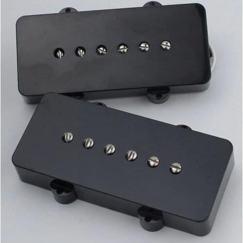 1 Set Alnico Black Guitar Pickup for Jazzmaster Guitar
