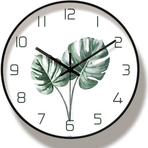 Wall Clock Modern Design Silent Glass Large Digital Clock Electronic plastic Klok Pared Big Wall Watches Home Decor 50A023