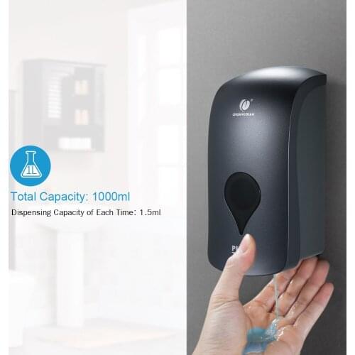 1000ml Soap Dispenser Wall Mounted Shower Gel Liquid Shampoo Dispenser Holder for Business Public soap dispenser pump