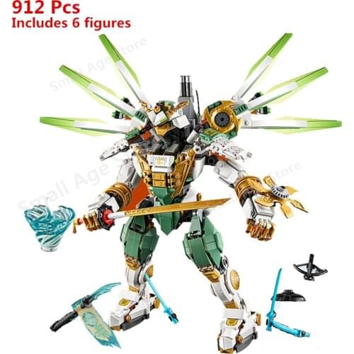 Ninja Lloyds Titan Mech Robot Building Blocks Sets Bricks Movie Classic Model Kids Toys Compatible 70676