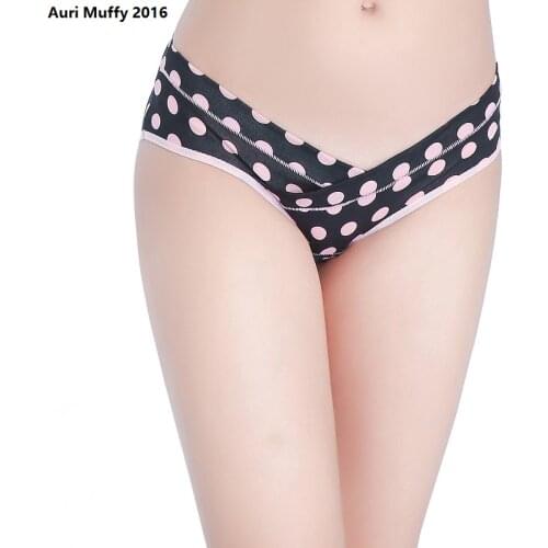 Auri Muffy 2016 Pregnant women underwear belly underpants maternity underwear low waist underpants bamboo underwear