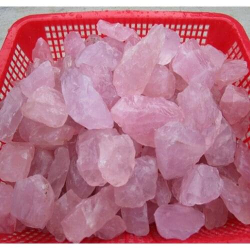1kg rough rose quartz crystal Specimen original