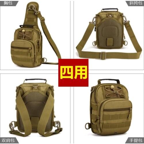 Tactical Brassiere Multifunctional Slingshot Luggage Single Shoulder Slant Bag 10-inch Tablet Computer Bag Military chest