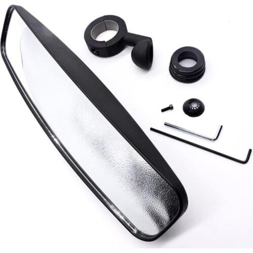 Universal UTV Rear View mirror Side Mirror mirror with 1.75" Roll Bar Cage fit for Polaris Ranger RZR RZR Can-Am Maverick