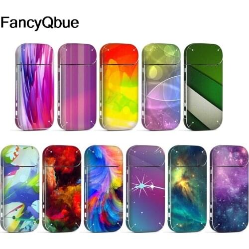 1Pc Adhesive Printing Label Sticker Skin Universal Case For IQOS 2.4 Plus Protective Cover Stickers