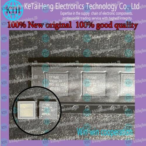 1pcs/lot ST7580TR ST7580 QFN48 IC TXRX S-FSK PWR LINE 48VFQFPN new original