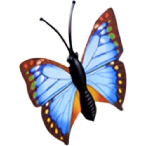 4X Butterfly Miniature Fairy Garden Ornament Plant Pot Craft Dollhouse Decor DIY