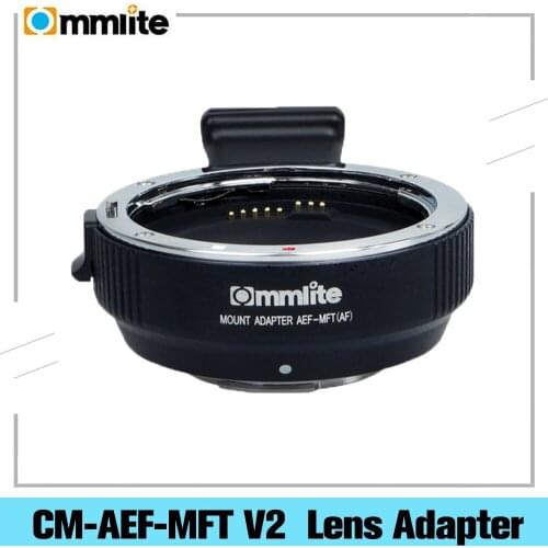Commlite Electronic AF Camera Lens mount adapter for Canon EOS EF/EF-S to M4/3 Camera for Panasonic GH5 GH3 GH4 GX7 for Olympus