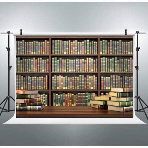 BEIPOTO Bookshelf background for photography backdrops school room decoration wallpaper photo studio props photo shoot