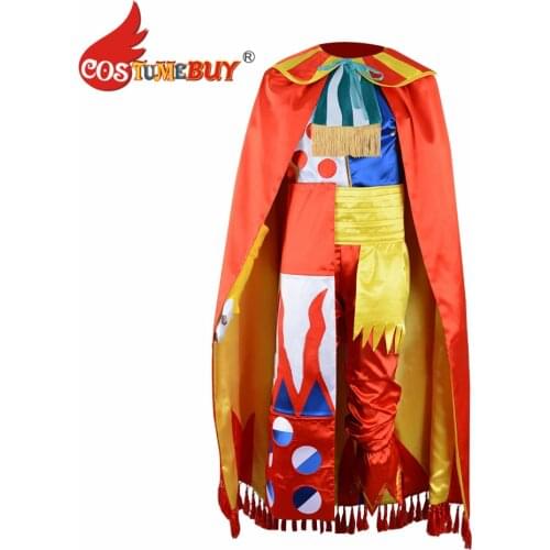 CostumeBuy Game Final Fantasy Cosplay Kefka Palazzo costume Adult Men Women custom made Halloween Carnival Cosplay Outfits
