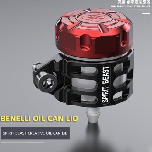 Spirit Beast Motocycle Oil Pot Cover for Benelli TNT135 TNT600 TNT300 502C BJ600GS BJ300GS Fuel Cup Bottle Protection Cover