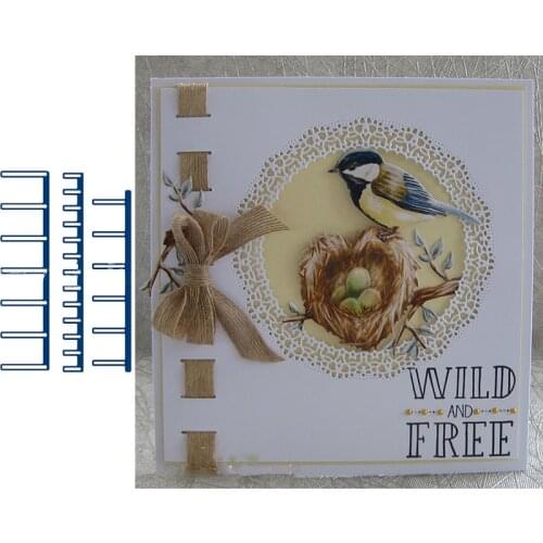 Ribbon Slots Metal Cutting Dies Stencils for DIY Scrapbooking Album Stamp Paper Card Embossing New 2019 Die Cut