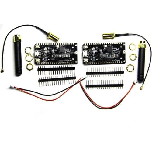 LILYGO® 2Pcs/lot TTGO LoRa SX1276 ESP32 868 / 915MHz Bluetooth WI-FI Lora Internet Antenna Development Board