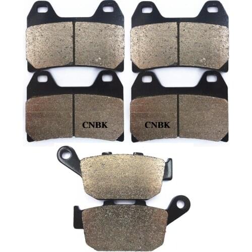 Disc Brake Pads Set for HONDA CB 400 F3V Superfour 1997 Front Left Right + Rear CB400 Onroad