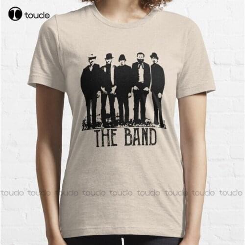 New The Band Vintage Retro Concert T-Shirt Cotton Tee Shirt Unisex men t shirt