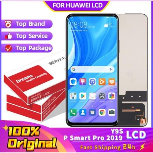 Original 6.59'' LCD for Huawei Y9S LCD Display Digitizer Assembly Touch Display Apply to Huawei Y9 S STK-L21 STK-LX3 STK-L22