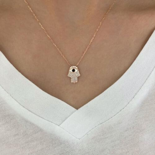 NEW Trendy 925 Silver Necklace Turkish Jewelry Birthday Gift Zircon Fashion Necklace For Women Minimalist Style Luxury Designer