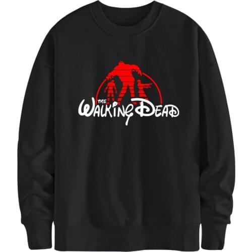 The Walking Dead Fleece Sweatshirts Man Hoody 2020 Brand Printing Clothing Male Winter Tracksuits Breathable Moleton Masculino
