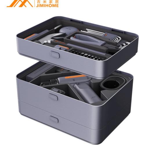 X4-ABCD small household combination hardware tool 4-layer set with electric drill electrician multi-function