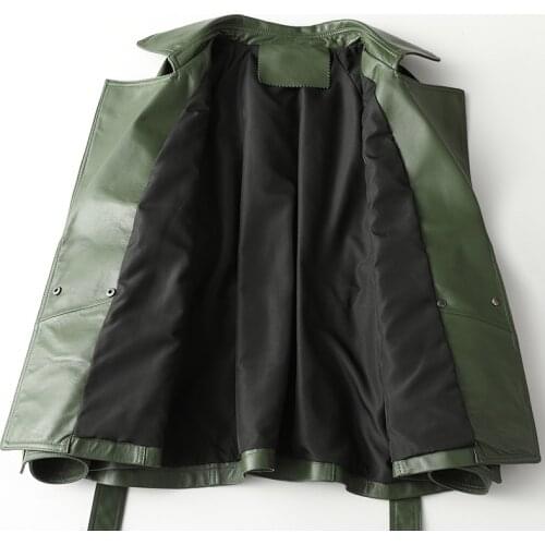 Sheepskin Coat Female Real Leather Jacket Autumn Jacket Women Clothes 2020 Streetwear Trench Coats Chaqueta Mujer MY4392