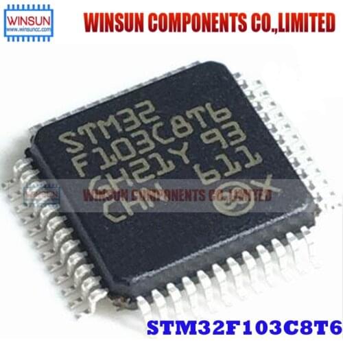 1PCS/LOT Authentic Real New STM32F103C8T6 LQFP48 STM32F103 Brand New Original