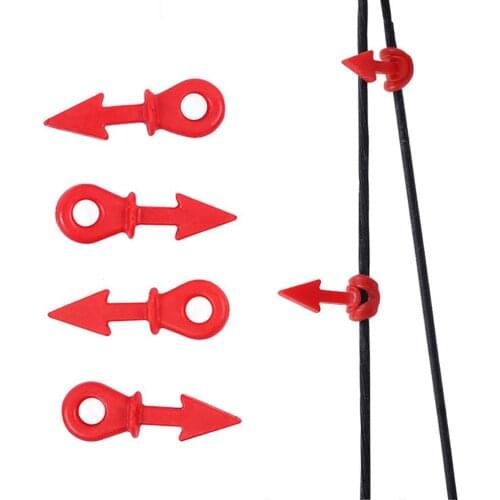 4Pcs Bowstring Stabilizer Compound Bow String Stabilizer Vibration Suppressor for Hunting Shooting Archery Accessories