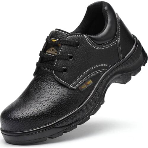 Dropshipping Puncture-Proof Safety Shoes Indestructible Non-slip Steel Toe Work Shoes Outdoor Breathable Men Shoes Work boots