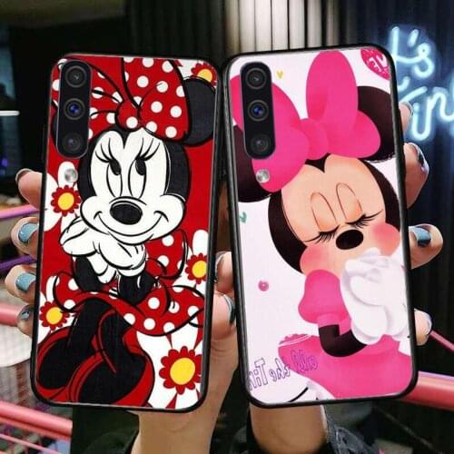 Minnie Mouse Dress Phone cover hull For SamSung Galaxy S8 S9 S10E S20 S21 S5 S30 Plus S20 fe 5G Lite Ultra black soft case