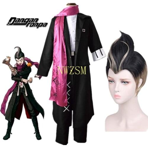 Anime Danganronpa 2 Tanaka Gandamu Uniform Set Halloween Cosplay Costume