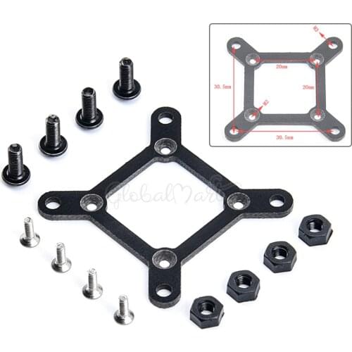 NEW Flight Control ESC VTX Hole Conversion Board 20*20mm M2 To 30.5*30.5mm M3 Adapter Plate For FPV RC Racing Drone