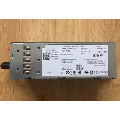 New original in box 1 year warranty R710 T610 570W A570P-00 A570P-01 MYXYH T327N
