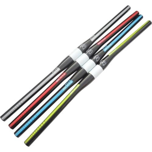 Top FCFB FW flat handlebar carbon handlebar green blue red silver full carbon fiber mountain bike carbon handlebar mtb