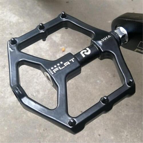 Bicycle Bearing Pedals Flat Platform Pedals Large Pedals Fixed Gear Highway Pedals