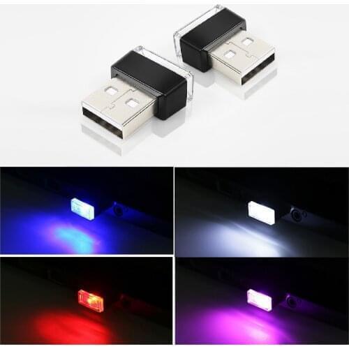 1pcs Car-Styling USB Atmosphere LED Light Car Accessories for Infiniti FX-series Q-series QX-series Coupe EX37 EX25 JX35 EX35