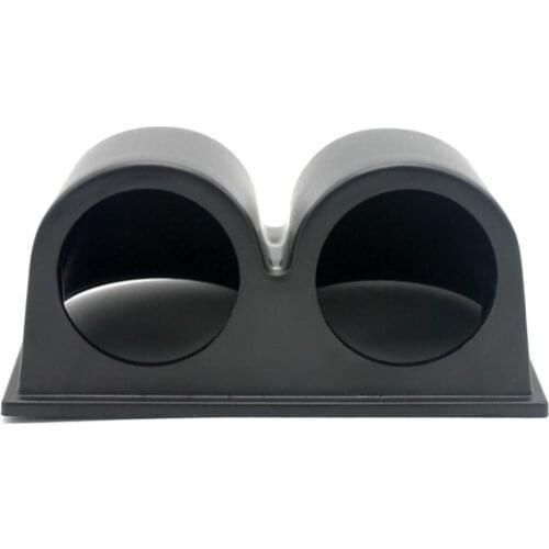 52mm 2'' Pillar 2 Dual Hole Gauge Meter Mount Holder Pod for Universal Car