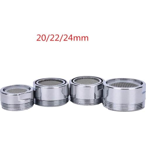 20/22/24mm Water Bubbler Swivel Head Saving Tap Faucet Aerator Connector Diffuser Nozzle Filter Mesh Adapter