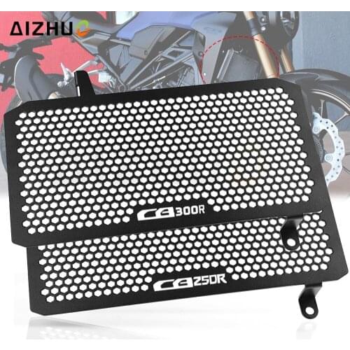 CB 300 R Motorcycle Accessories Radiator Grille Grill Guard Protector Cover FOR HONDA CB 300R 250R CB300R CB250R ABS 2019-2021