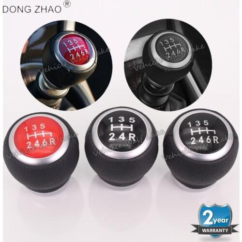For Subaru Outback 2010 2011 2012 2013 2014 2015 2016 2017 2018 Car-styling 5/6 Speed Car Gear Stick Shift Knob Leather cover