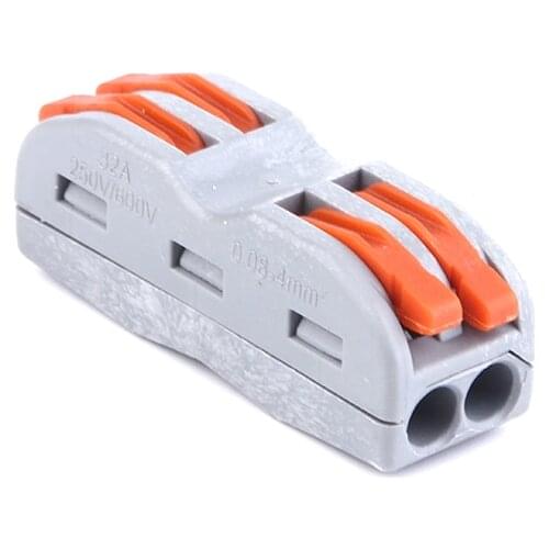 10 PCS PCT 422 423 electrical terminal block household wire connector quick terminal SPL-2 SPL-3 compact wire connection